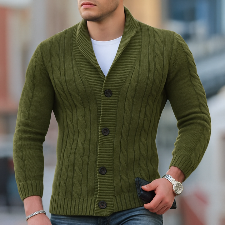 Men’s Warm Knitted Classic Cardigan