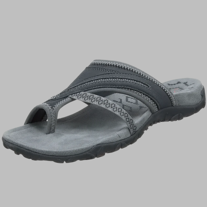 Comfortable Cross Strap Flip-Flops
