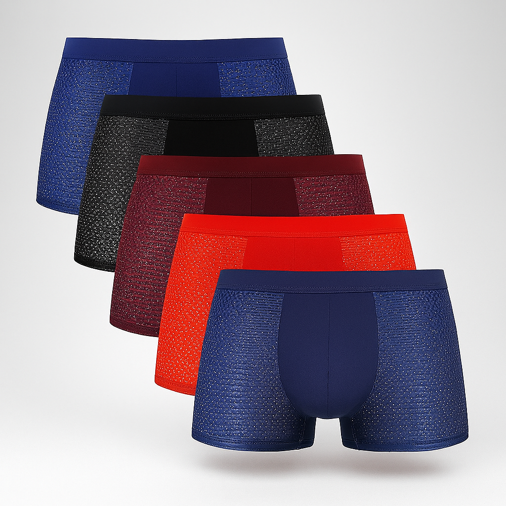 Men’s Mesh Boxer Shorts 5Pack