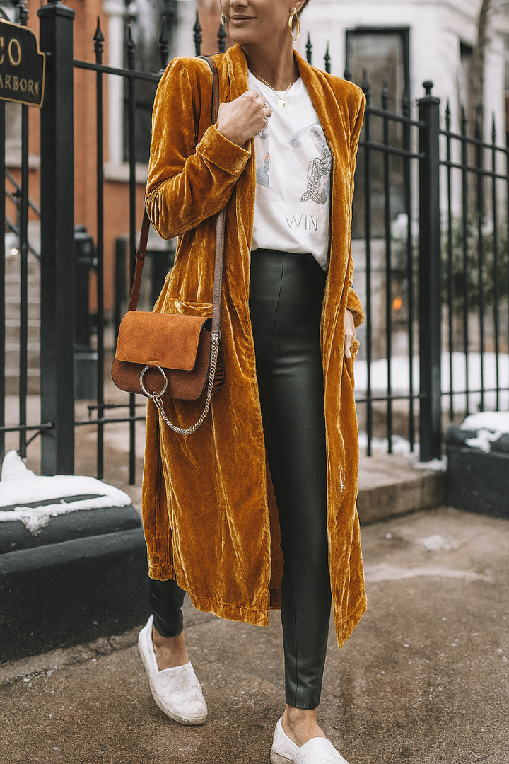 Women’s Long Duster Cardigan