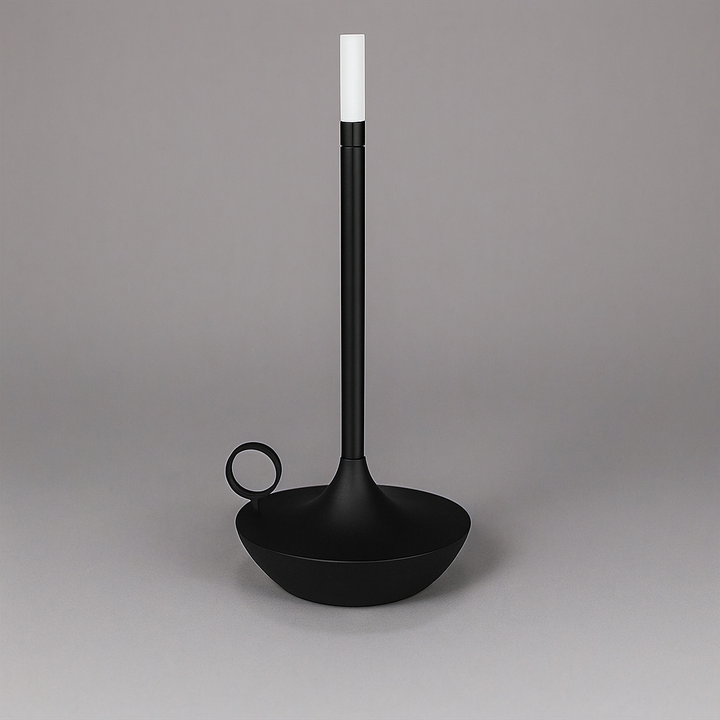 Wick LED Candle Light Table Lamp
