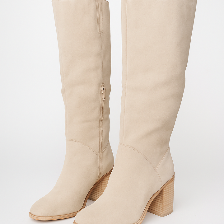 Beige High Boots for Women Timeless Elegance Meets Modern Comfort