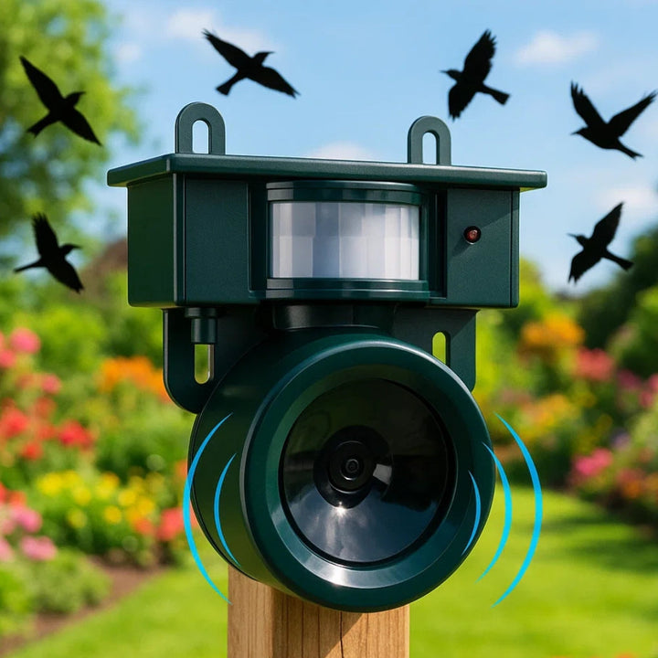 Premium Motion Sensor Bird Repeller and Scarer