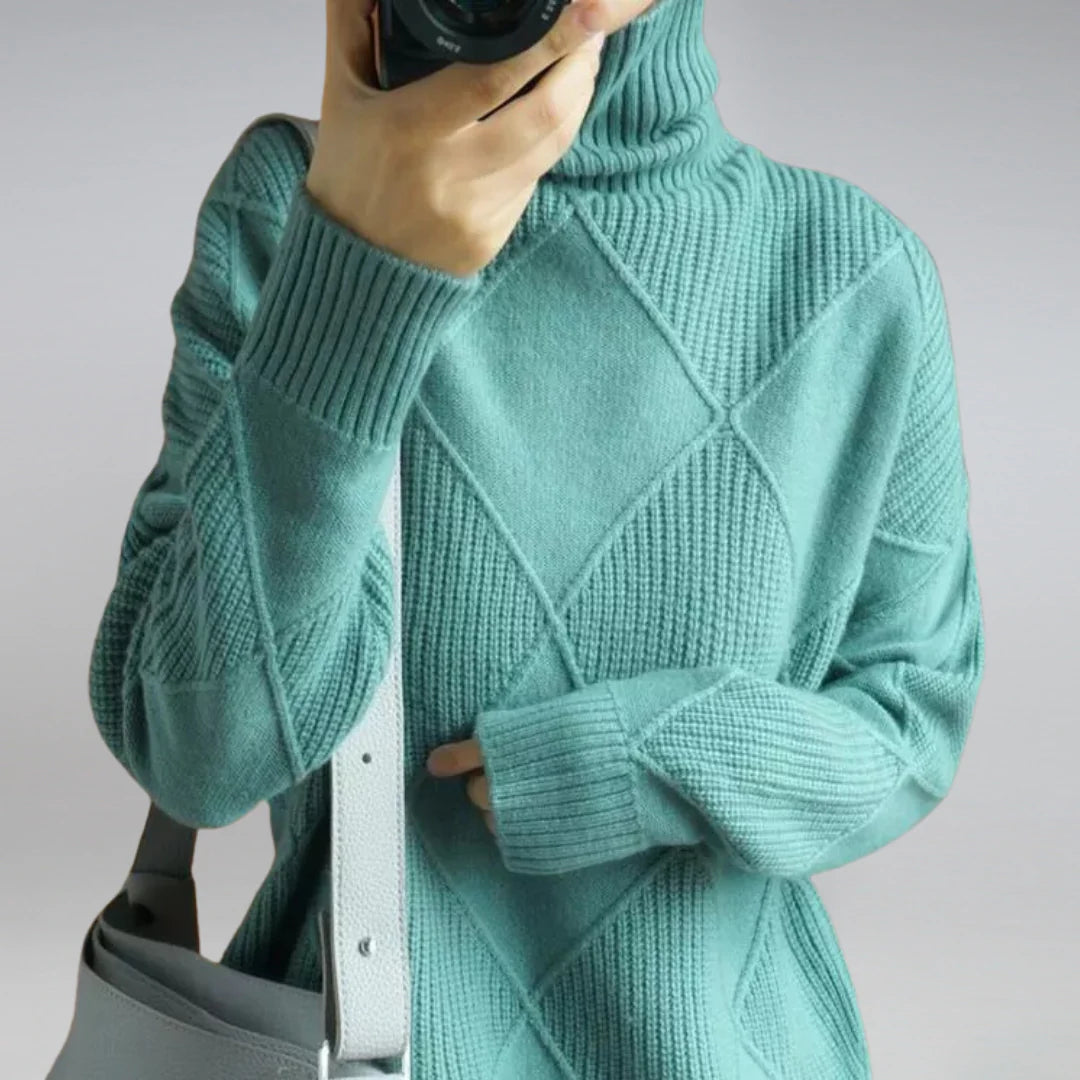 Classic Wool Turtleneck Sweater Warmth with Sophisticated Style