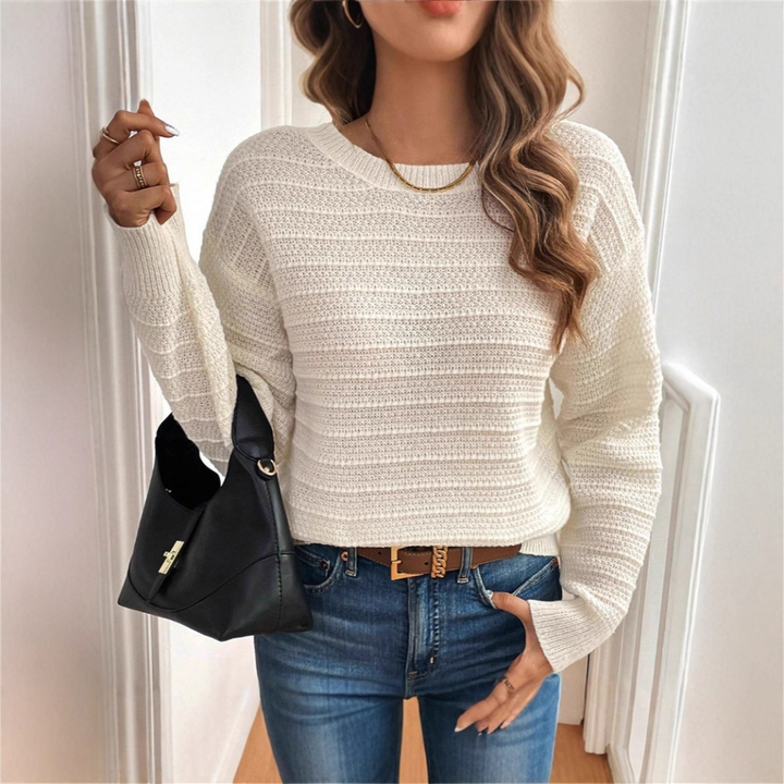 Women’s Bow-Back Pullover Sweater