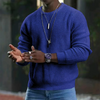Comfortable Waffle Knit Sweater for Men