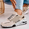 Women's Orthopedic Sneakers with Print and Supportive Footbed