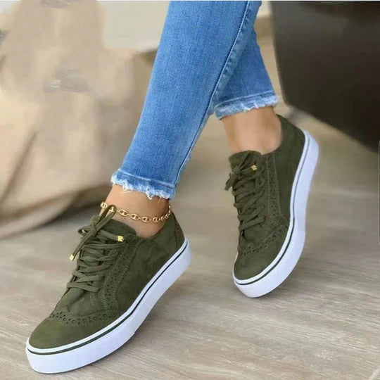 Women's Orthopedic Lace-Up Sneakers