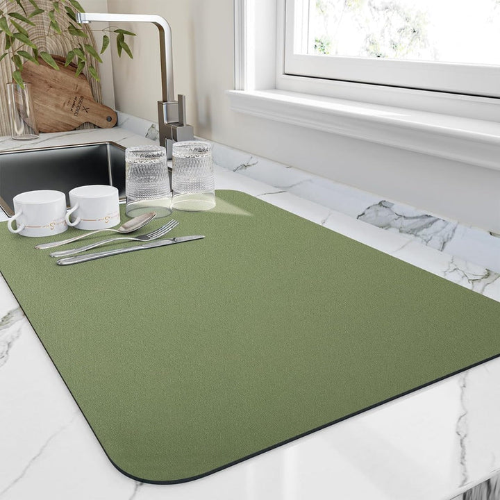 Quick-Dry Kitchen Dish Drying Mat