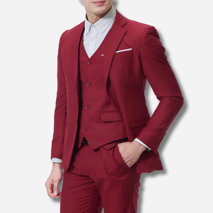 Men’s Slim-Fit 3-Piece Suit