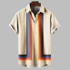 Retro Loose-Fit Short-Sleeve Men's Shirt ( Pre-Sale )