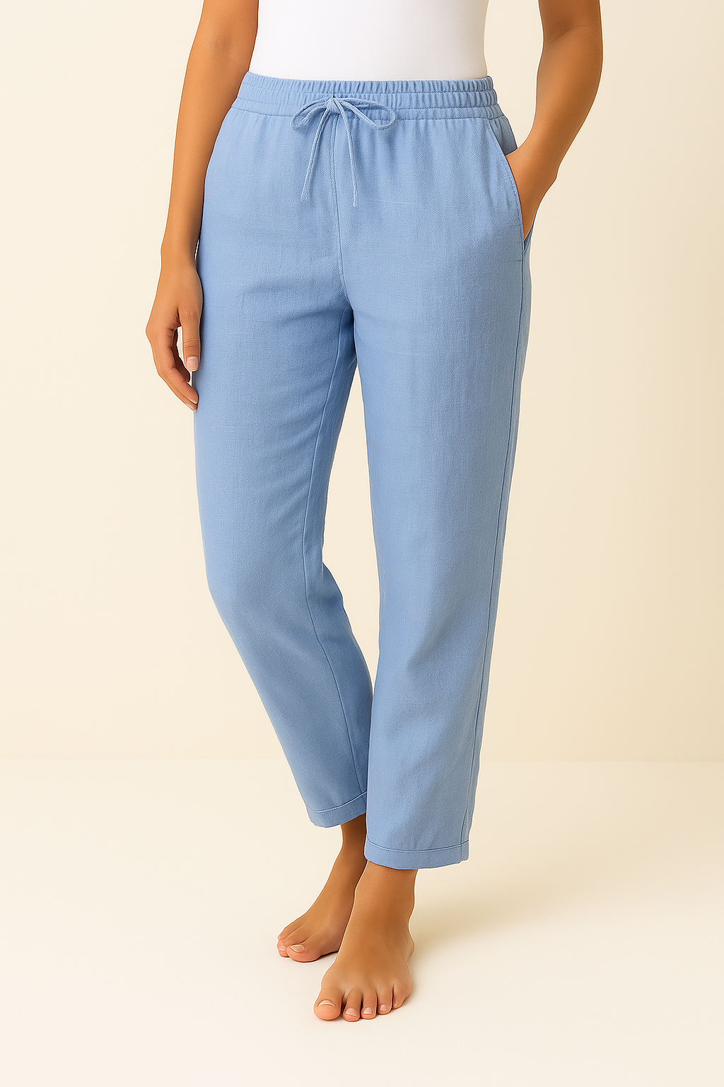 Linen-Blend Trousers Effortless Elegance for Every Occasion