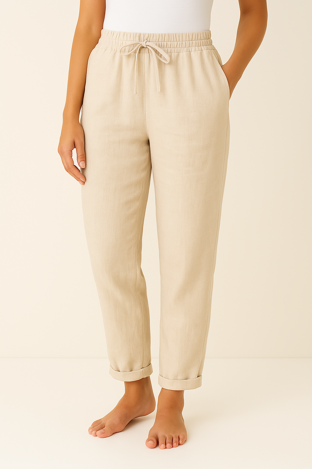Linen-Blend Trousers Effortless Elegance for Every Occasion
