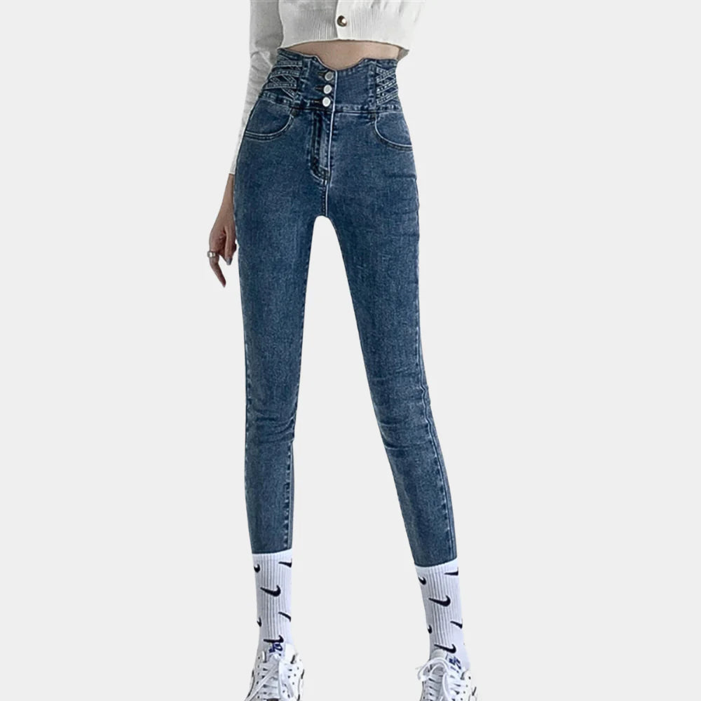 High-Waisted Women's Jeans