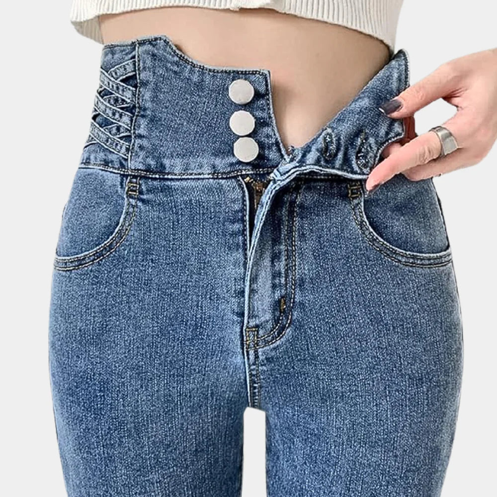 High-Waisted Women's Jeans