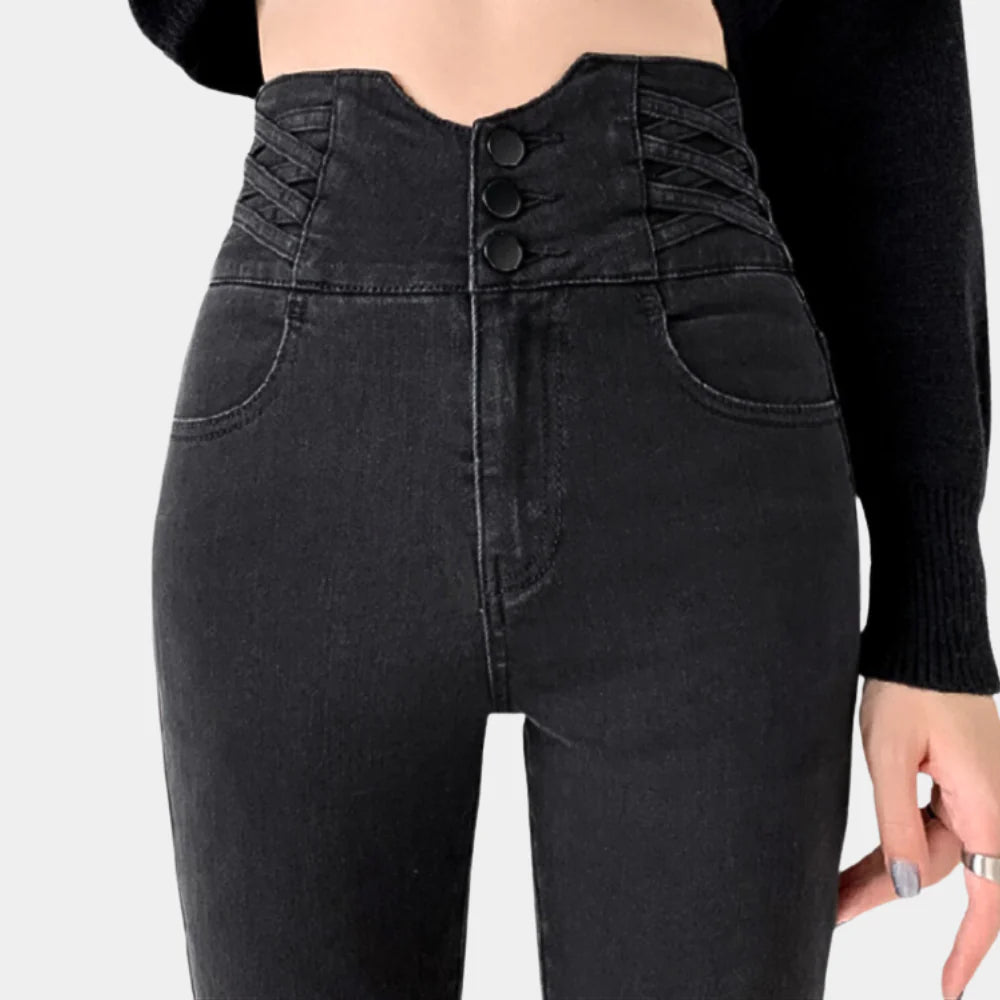 High-Waisted Women's Jeans