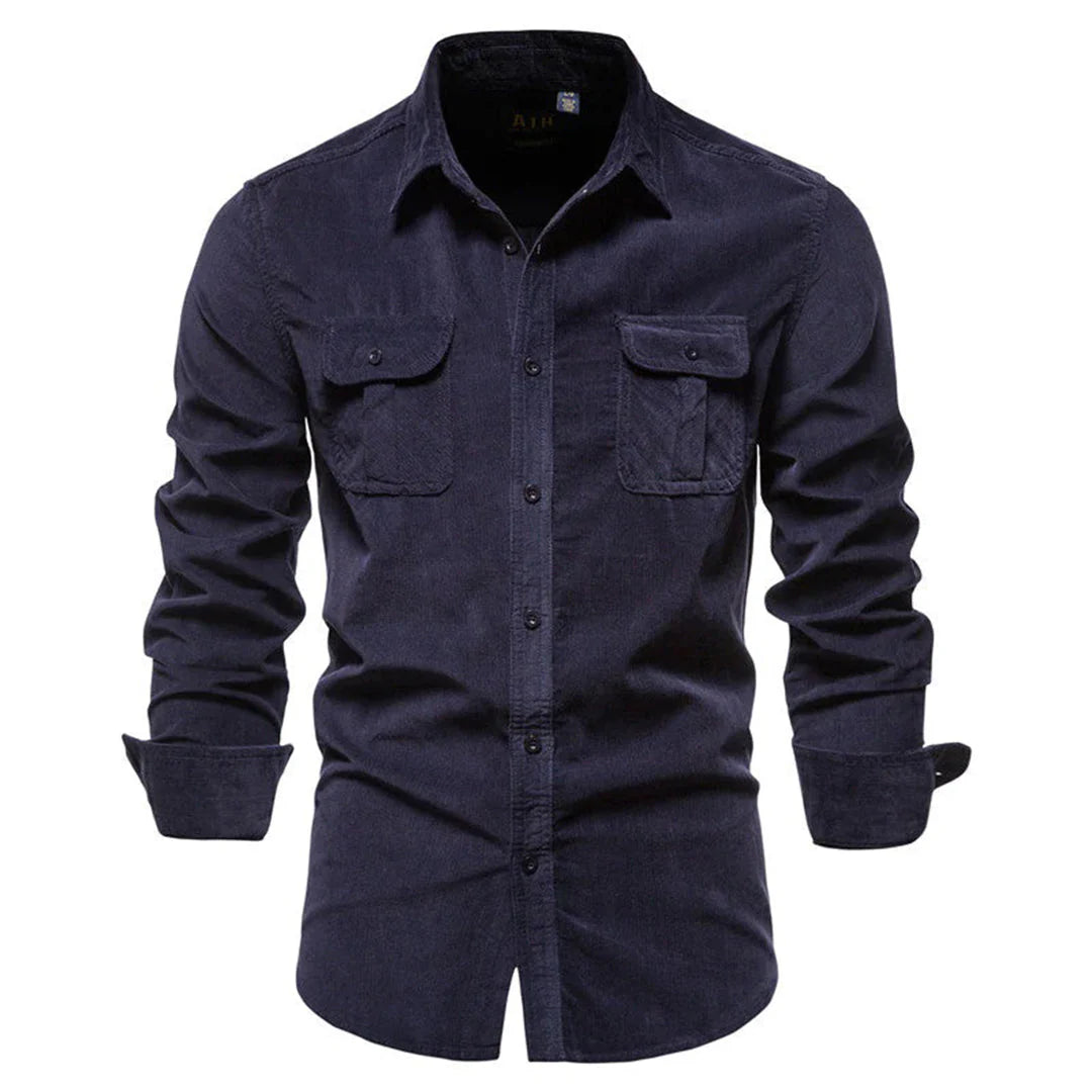 Corduroy Shirt for Men Timeless Texture Everyday Comfort
