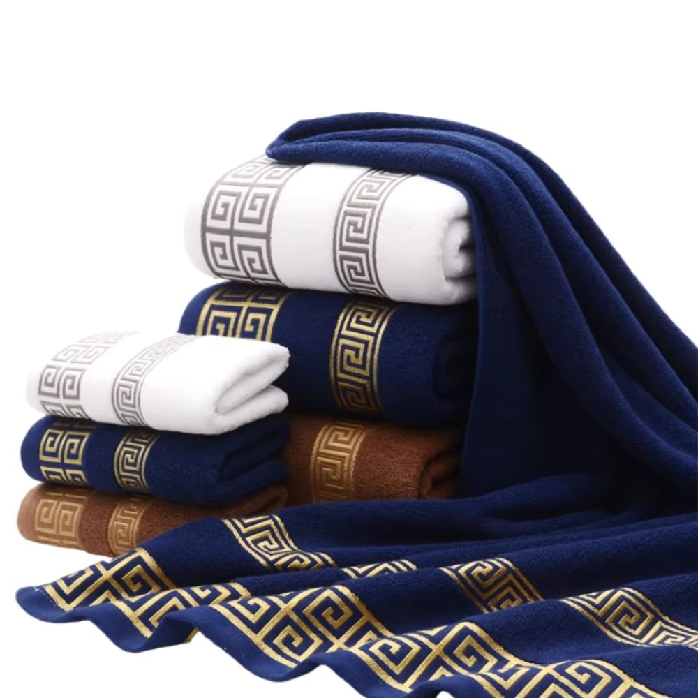 Casa Luxe Athena Cotton Towel Set (2-Piece)