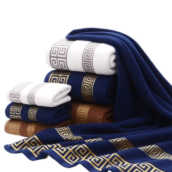 Casa Luxe Athena Cotton Towel Set (2-Piece)