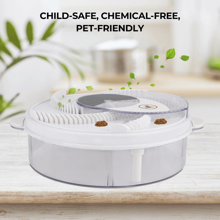 Automatic Fly Catcher for Home and Outdoor Use