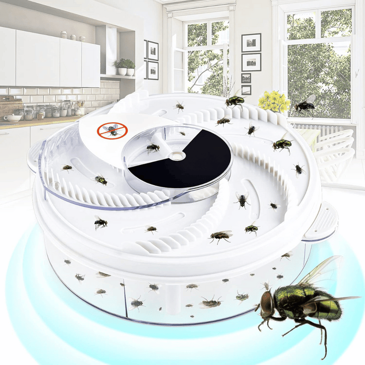 Automatic Fly Catcher for Home and Outdoor Use