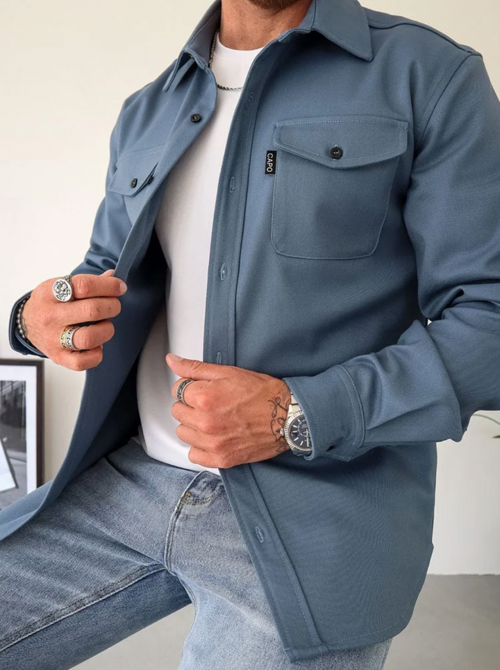 Jeff – Longsleeve Shirt with Pockets for men