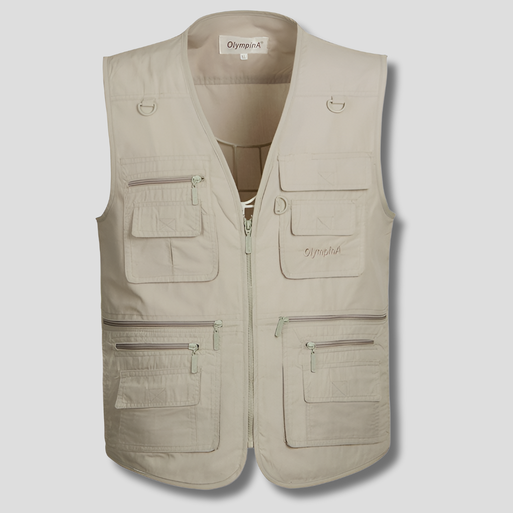 Multifunctional Outdoor Hiking Vest for Men