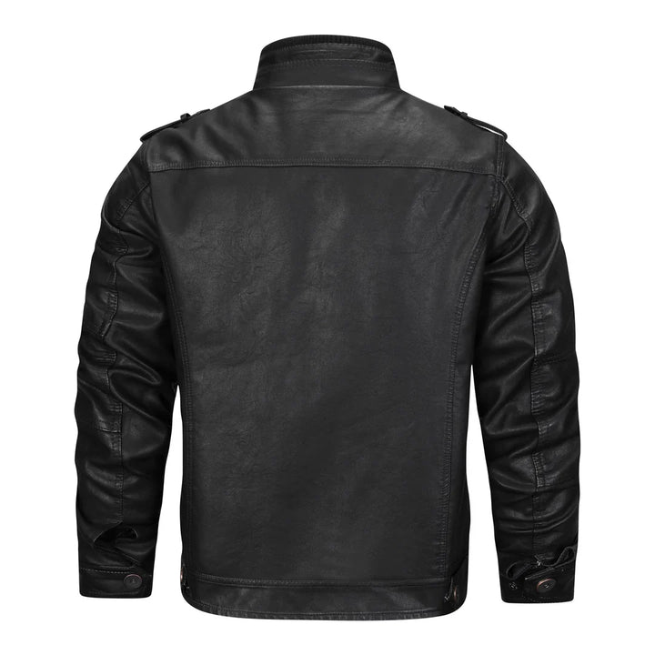 Black Leather Jacket for Men