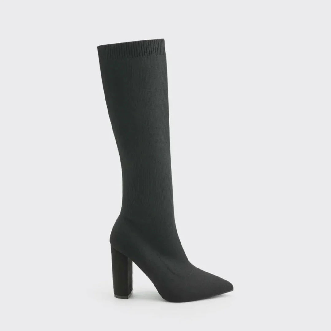 Women's Knee-High Stretch Boots Effortless Elegance with Everyday Comfort