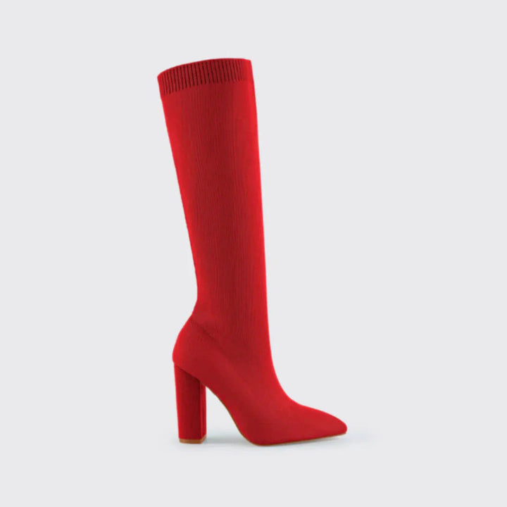 Women's Knee-High Stretch Boots Effortless Elegance with Everyday Comfort