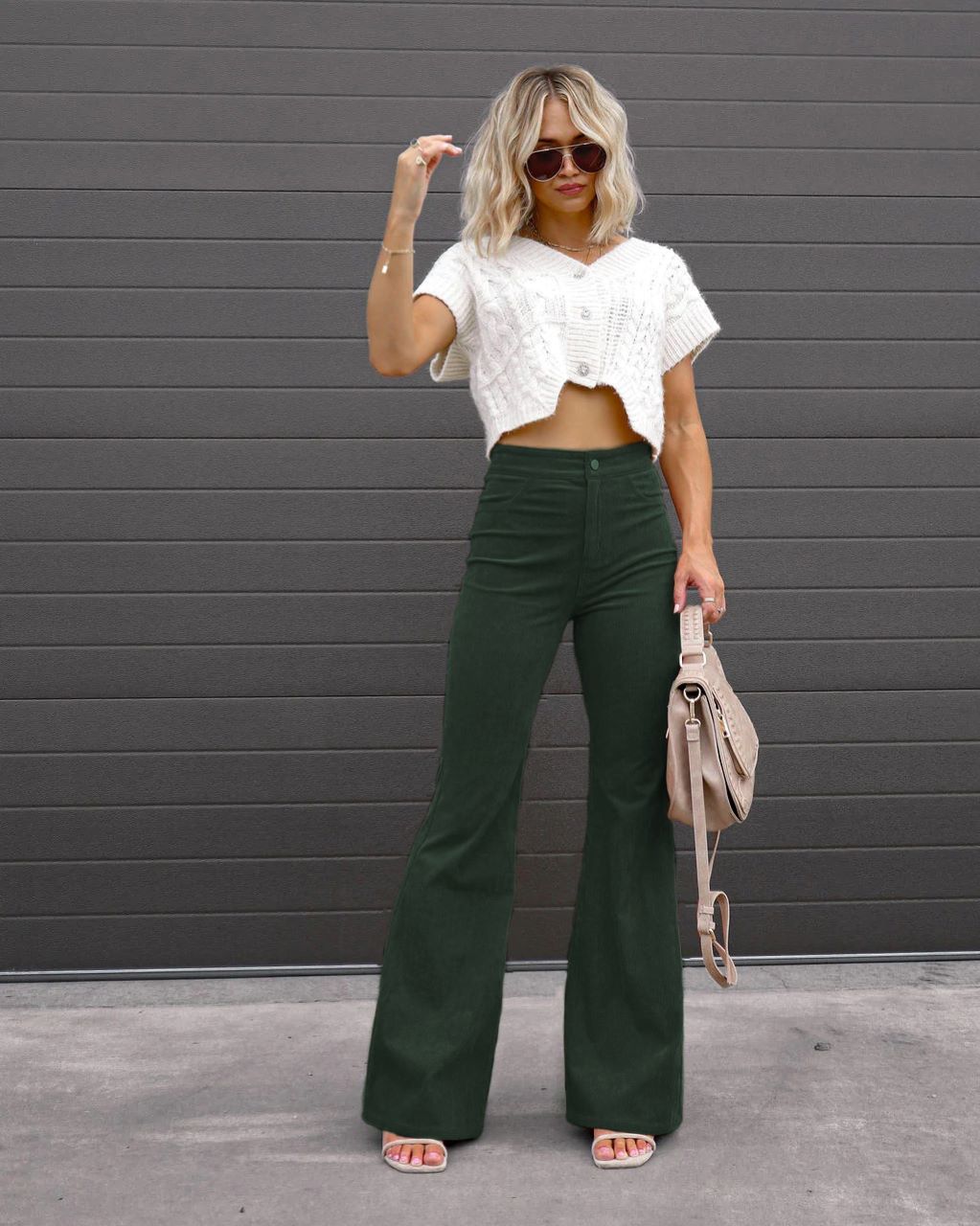 Women's Trendy Corduroy Flare Pants