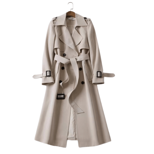Vintage Trendy Trench Coat for Women Timeless Edge with Modern Appeal