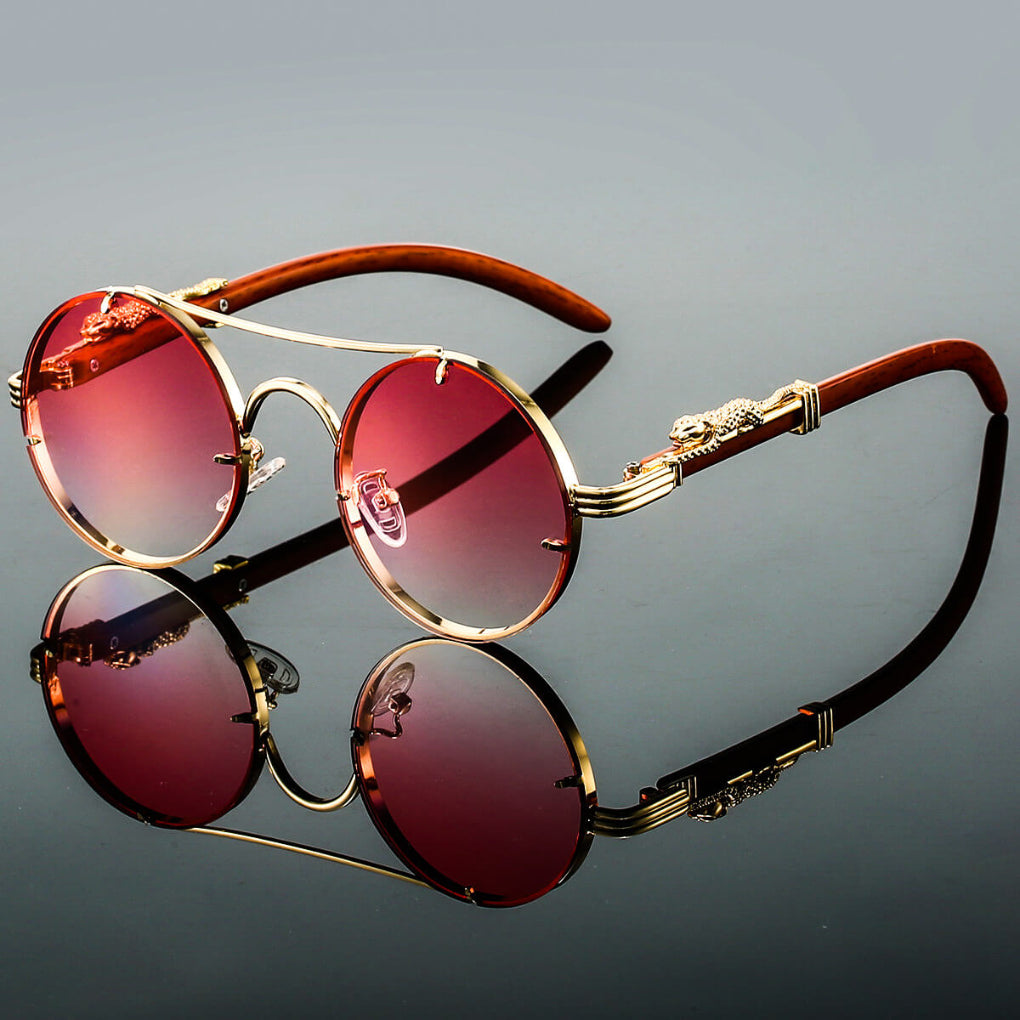 Retro Sunglasses Made of Metal