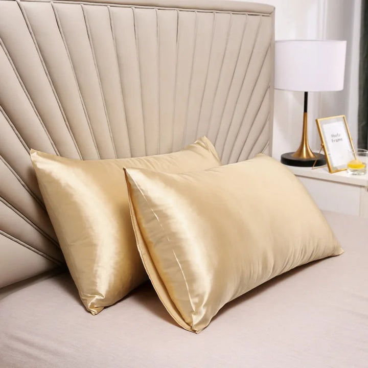 100% Natural Mulberry Silk Pillowcase – Luxurious, Comfortable, and Caring