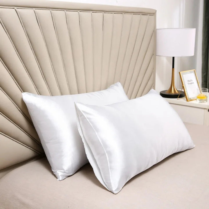 100% Natural Mulberry Silk Pillowcase – Luxurious, Comfortable, and Caring
