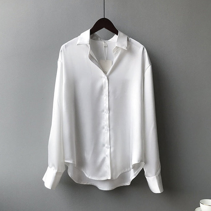 Lana | - Women's vintage silk shirt blouse