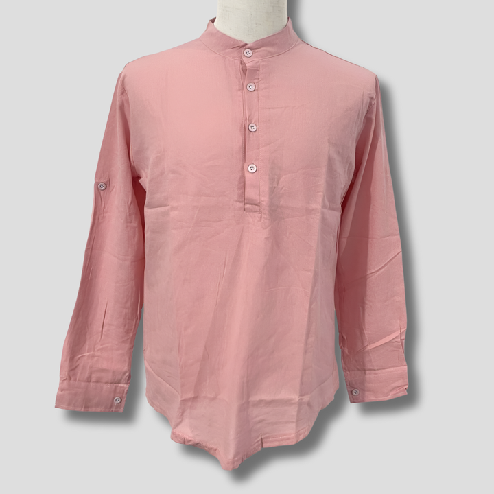 Sander Men's Summer Linen Shirt – Lightweight Sophistication for Warm-Weather Days