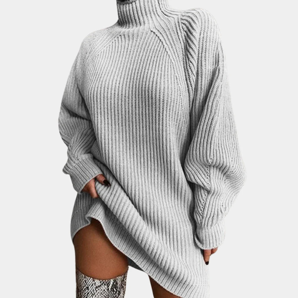 Luxe Cashmere Turtleneck Sweater for Women