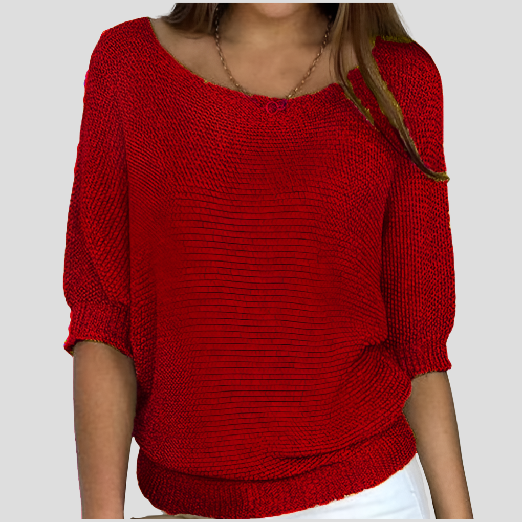 Solid Casual Women's Oversize Sweater Cozy Simplicity for Effortless Everyday Style