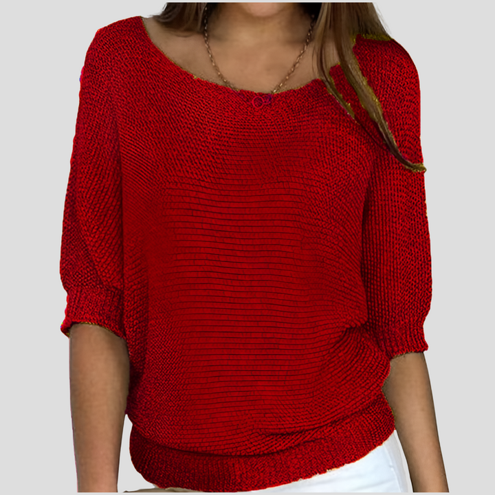 Solid Casual Women's Oversize Sweater Cozy Simplicity for Effortless Everyday Style