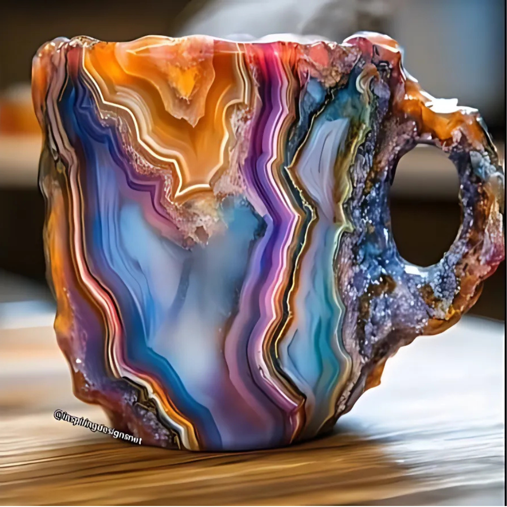 Mineral Crystal Coffee Mugs