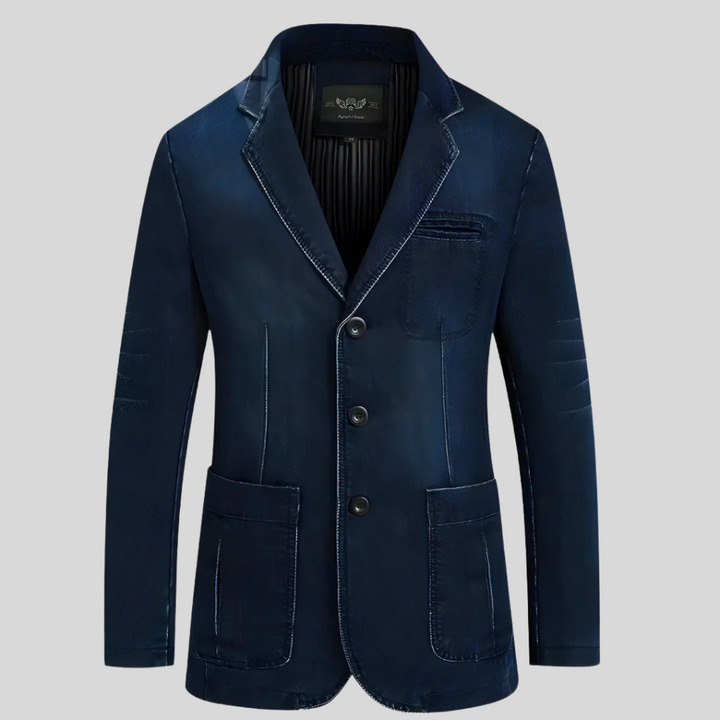 Men’s Denim Jacket – Classic Cut with Vintage Edge