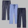 3-Pack Flannel Men's Pyjama Bottoms