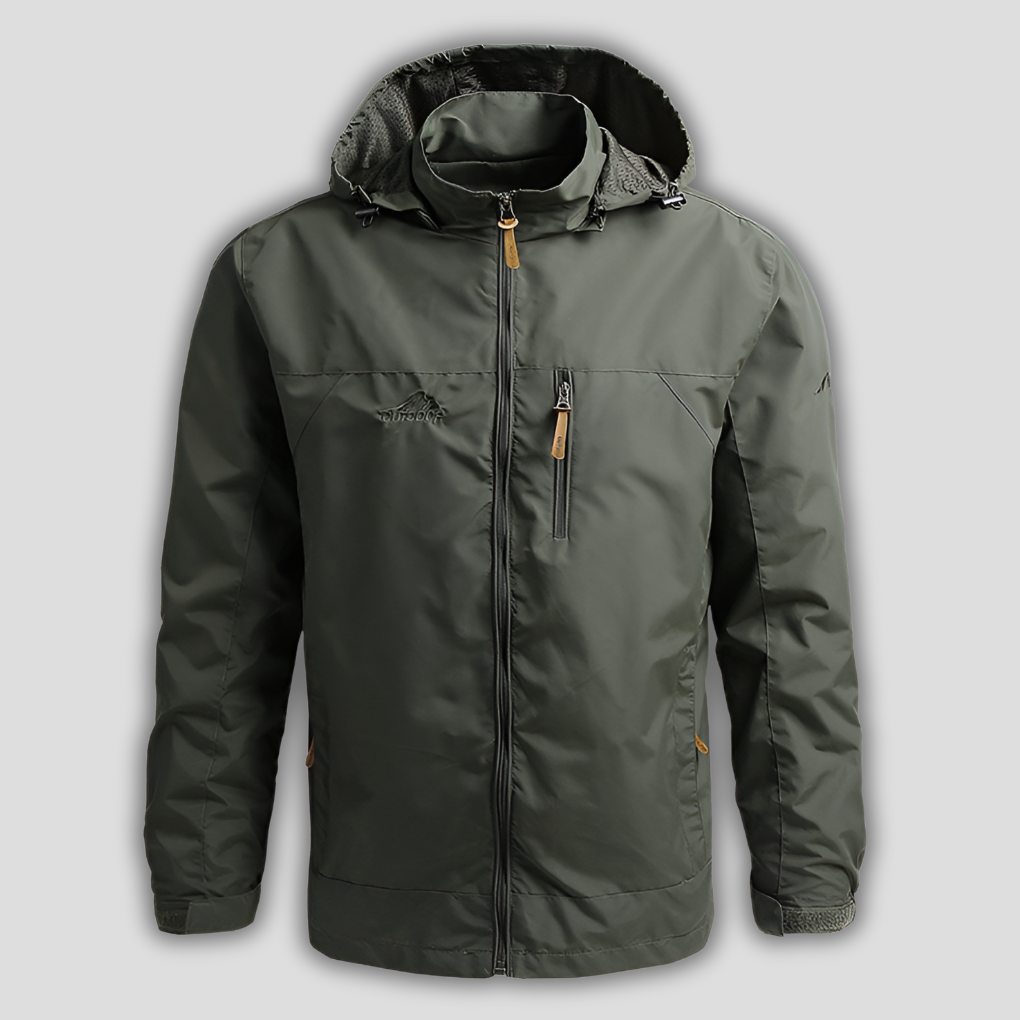 Waterproof and Windproof Men's Outdoor Jacket