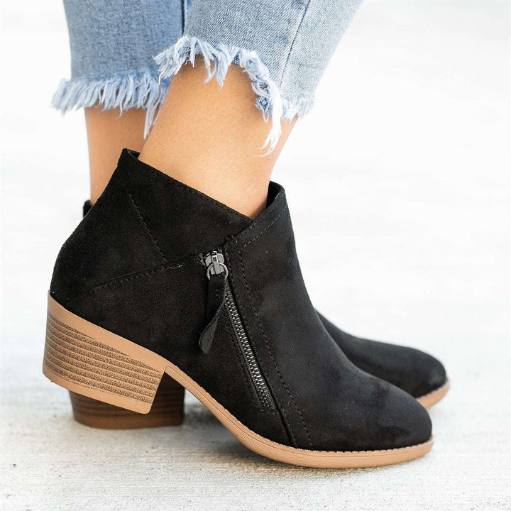 Ivy – Women's Ankle Length Orthopedic Boots | Zipper