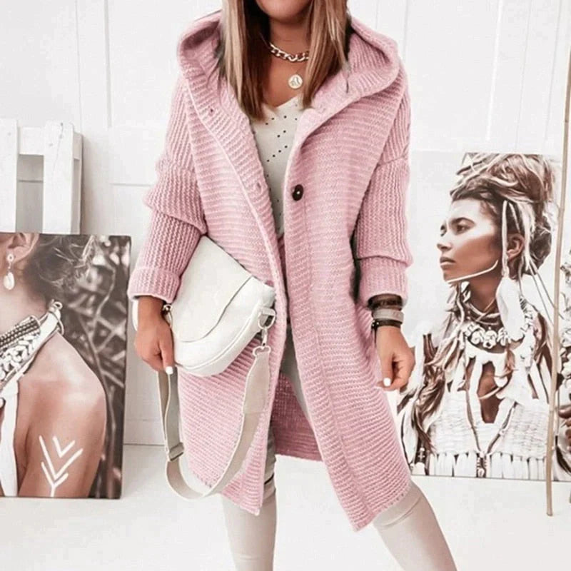 Knitted Cardigan Cozy Elegance for Cooler Days