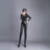 Women’s Stylish High‑Waist PU Leather Pants