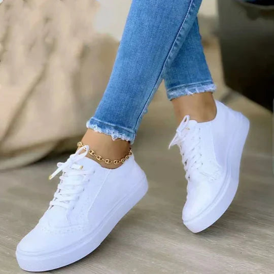 Women's Orthopedic Lace-Up Sneakers