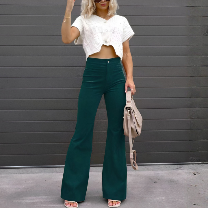 Women's Trendy Corduroy Flare Pants