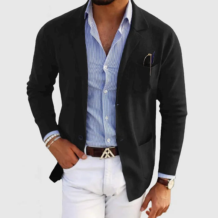 Dan – Men's Blazer with Casual Flap Pockets for men